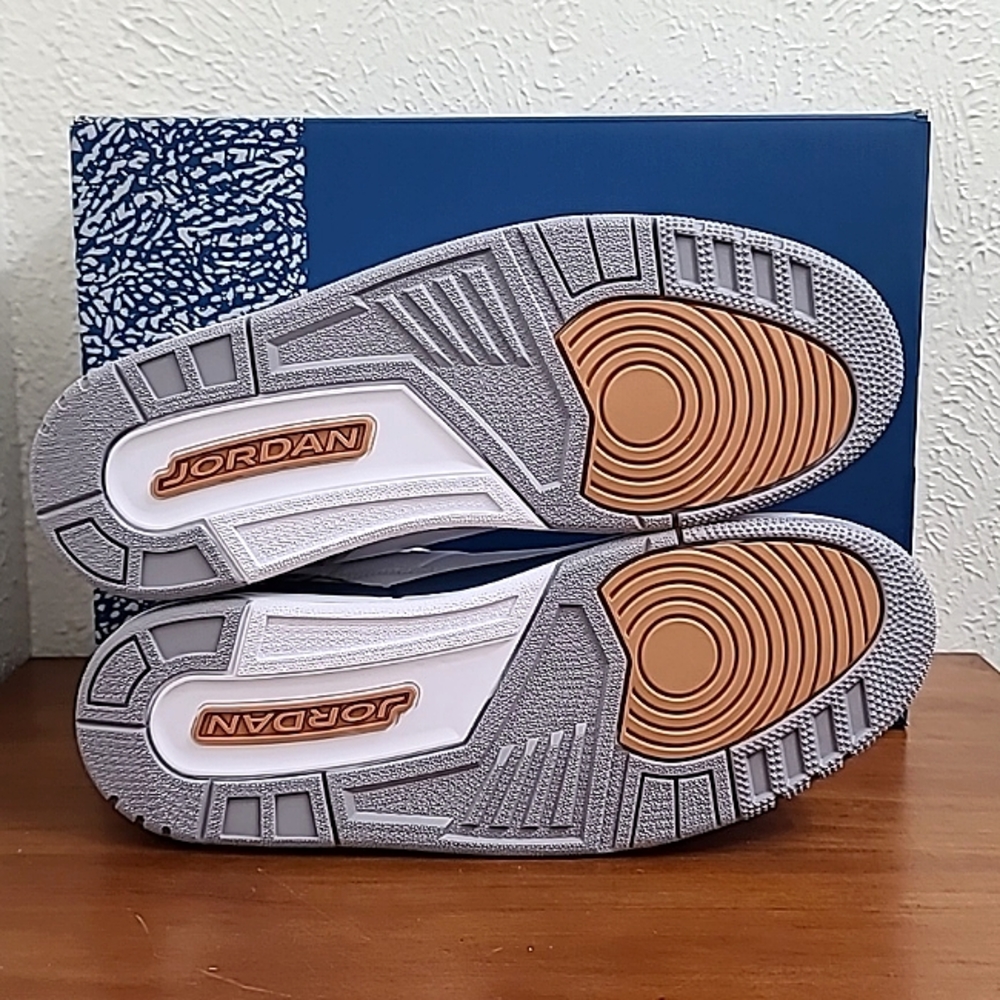 Air Jordan 3 Retro Washington Wizards Blue Copper Men Sneaker CT8532-148 Sz 12.5 - Picture 10 of 17